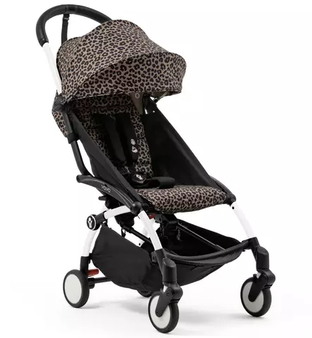 Stokke Yoyo3  Matkarattaat valkoisella rungolla Leopard wauva - Matkarattaat - 646001-PL - 1
