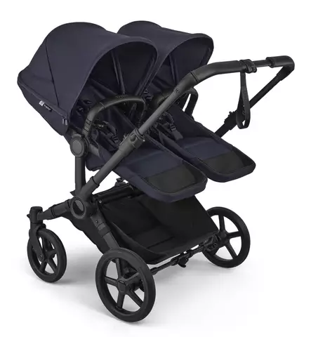Bugaboo Donkey 6 Double Sisarusvaunut deep indigo wauva - Kaksos- ja sisarusrattaat - 100370003-PDOUBL - 2