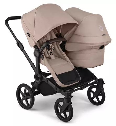Bugaboo Donkey 6 Double Sisarusvaunut Desert taupe wauva - Kaksos- ja sisarusrattaat - 100370005-PDOUBL - 1