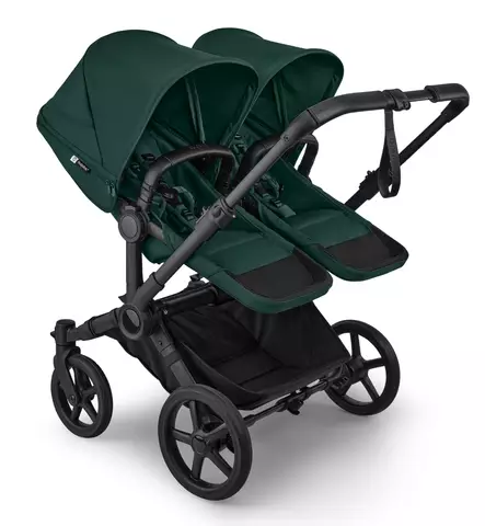 Bugaboo Donkey 6 Double Sisarusvaunut fern green wauva - Kaksos- ja sisarusrattaat - 100370006-PDOUBL - 2