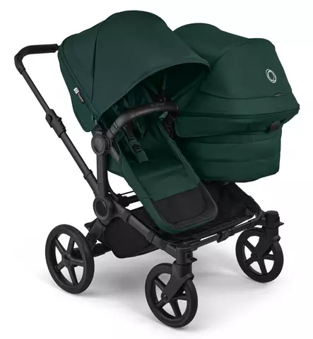 Bugaboo Donkey 6 Double Sisarusvaunut fern green wauva - Kaksos- ja sisarusrattaat - 100370006-PDOUBL - 1