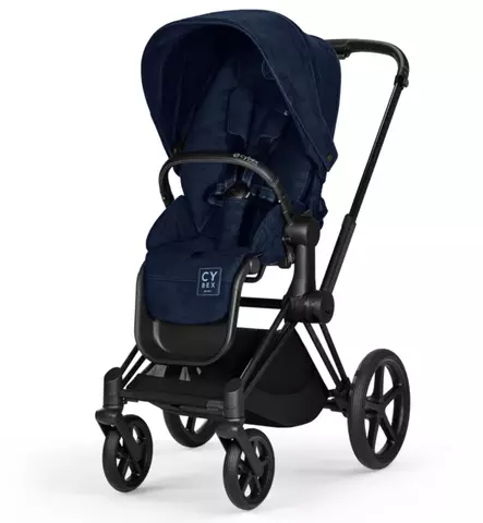 Cybex Priam 4 Lastenrattaat, Fashion rebellious luxury denim blue wauva - Lastenrattaat - 521002331-PRRL - 1