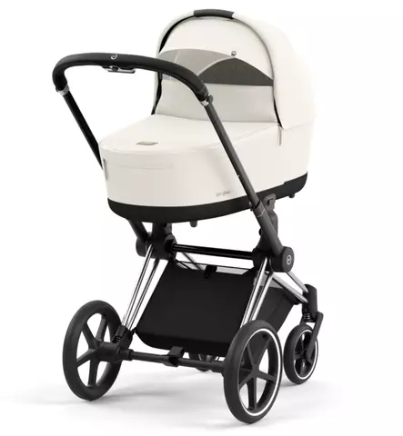 Cybex Priam 4 Lastenvaunujen Starttipaketti lisävarusteilla off white wauva - Yhdistelmävaunut - 521002325-PLVCBL - 2