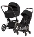Cybex Priam 4 Lastenvaunut & Coya matkarattaat Starttipaketti sepia black wauva - Yhdistelmävaunut - 521002337-SPCOYBL - 1