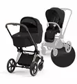 Cybex Priam 4 Lastenvaunut & Coya matkarattaat Starttipaketti sepia black wauva - Yhdistelmävaunut - 521002337-SPCOYBL - 4