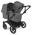 Bugaboo Donkey 6 Double Sisarusvaunut moon grey wauva - Kaksos- ja sisarusrattaat - 100370004-PDOUBL - 5