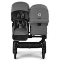 Bugaboo Donkey 6 Double Sisarusvaunut moon grey wauva - Kaksos- ja sisarusrattaat - 100370004-PDOUBL - 4