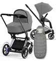 Cybex ePriam 4 Lastenvaunujen Starttipaketti Platinum lämpöpussilla grey wauva - Yhdistelmävaunut - 521002357-PMGL - 1