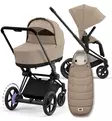 Cybex ePriam 4 Lastenvaunujen Starttipaketti Platinum lämpöpussilla beige wauva - Yhdistelmävaunut - 521002365-PCBL - 1