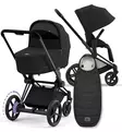 Cybex ePriam 4 Lastenvaunujen Starttipaketti Platinum lämpöpussilla - Yhdistelmävaunut - 521002365-PSBL - 1