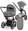 Cybex ePriam 4 Lastenvaunujen Starttipaketti Platinum lämpöpussilla grey wauva - Yhdistelmävaunut - 521002373-PMGL - 1