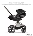 Cybex Priam 4 Lastenvaunujen Starttipaketti Platinum lämpöpussilla beige wauva - Yhdistelmävaunut - 521002325-PCBL - 10