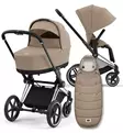 Cybex Priam 4 Lastenvaunujen Starttipaketti Platinum lämpöpussilla beige wauva - Yhdistelmävaunut - 521002325-PCBL - 1