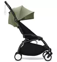 Stokke Yoyo3  Matkarattaat mustalla rungolla olive wauva - Matkarattaat - 646002-POL - 3