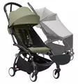 Stokke YOYO³ Matkarattaiden Starttipaketti jalkatuella ja hyönteissuojalla olive wauva - Matkarattaat - 646002-KPOL - 1
