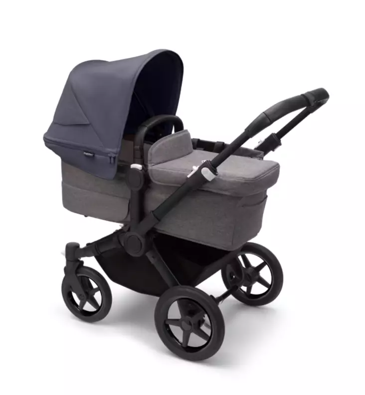 Bugaboo_Donkey5_mono_yhdistelm=C3=A4vaunut_greyMelange_Black_StormyBlu=
e_wauva - Yhdistelmävaunut - 100002028-PSBL - 20