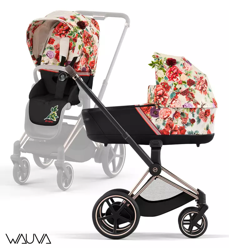 Cybex ePriam 4 yhdistelmävaunut Fashion - Yhdistelmävaunut - 521002373-PFeSBl - 1