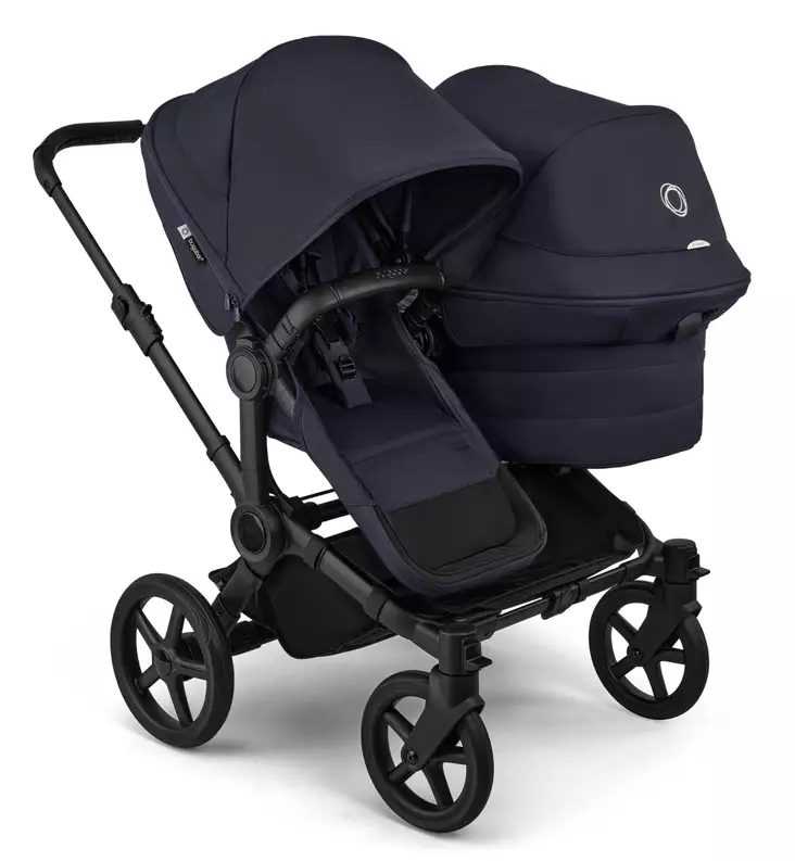Bugaboo Donkey 6 Double Sisarusvaunut deep indigo wauva - Kaksos- ja sisarusrattaat - 100370003-PDOUBL - 1