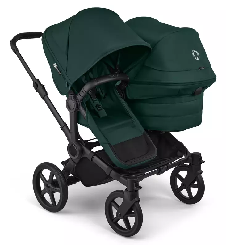 Bugaboo Donkey 6 Double Sisarusvaunut fern green wauva - Kaksos- ja sisarusrattaat - 100370006-PDOUBL - 1