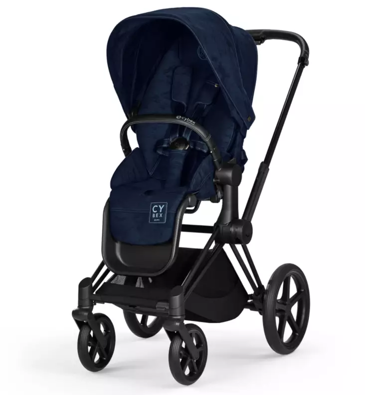 Cybex Priam 4 Lastenrattaat, Fashion rebellious luxury denim blue wauva - Lastenrattaat - 521002331-PRRL - 1