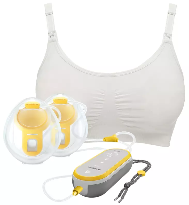 Medela Freestyle Hands-Free Double Rintapumppu Starttipaketti 3-in-1 imetysliiveillä wauva - Rintapumput ja tarvikkeet - 101044159-PVXL - 1