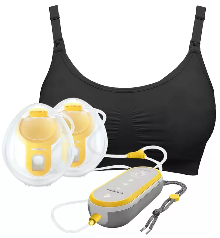 Medela Freestyle Hands-Free Double Rintapumppu Starttipaketti 3-in-1 imetysliiveillä wauva - Rintapumput ja tarvikkeet - 101044159-PXXL - 1