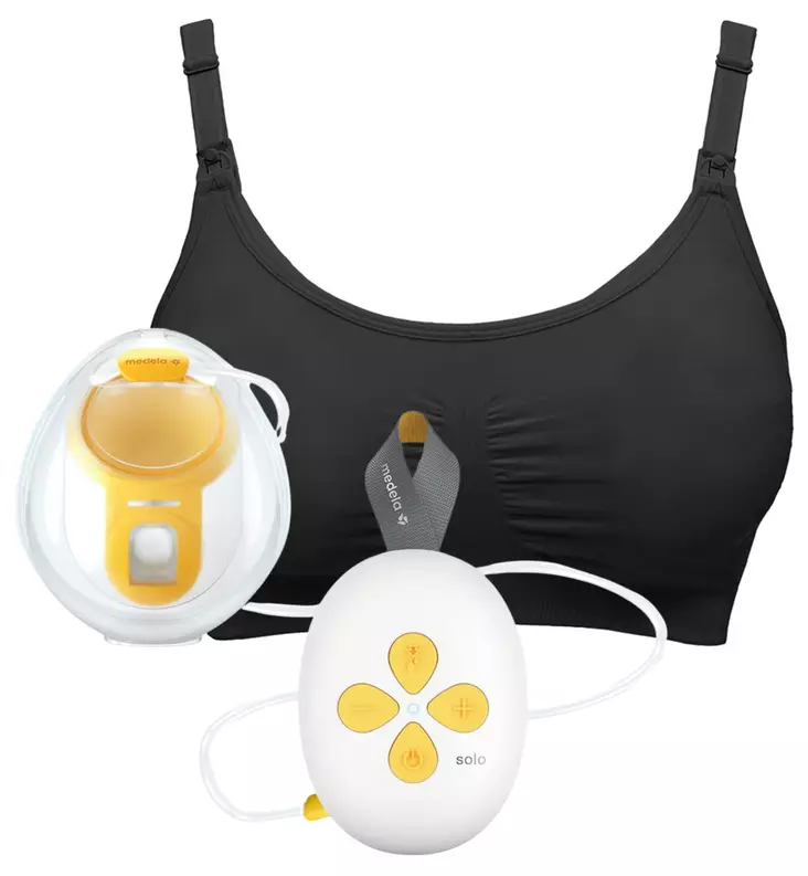 Medela Solo Hands-Free Single Rintapumppu Starttipaketti 3-in-1 imetysliiveillä wauva - Rintapumput ja tarvikkeet - 101045516-pxl - 1