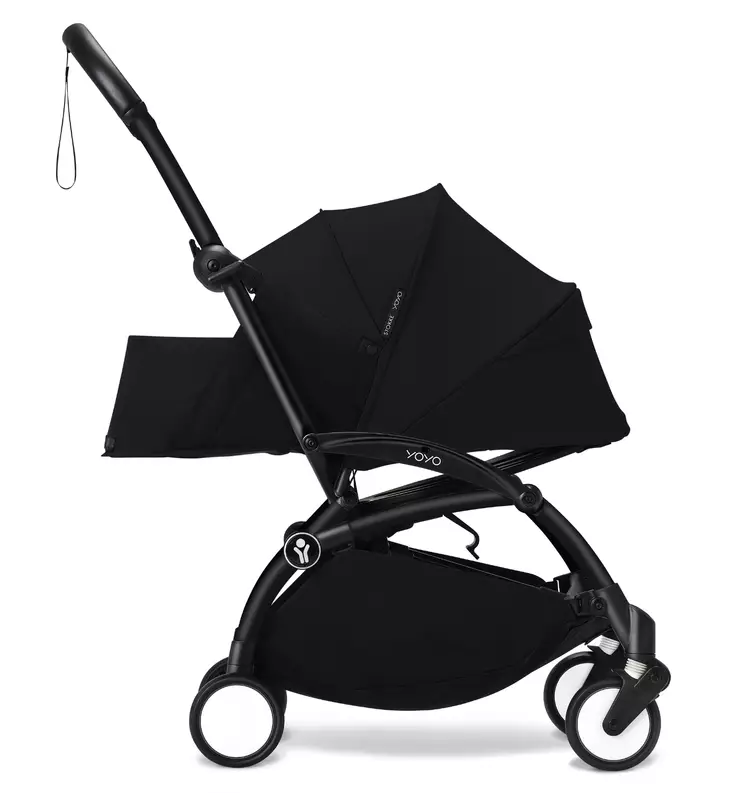Stokke Yoyo3 Matkarattaat Makuuosalla black wauva - Matkarattaat - 646002-PMBL - 1