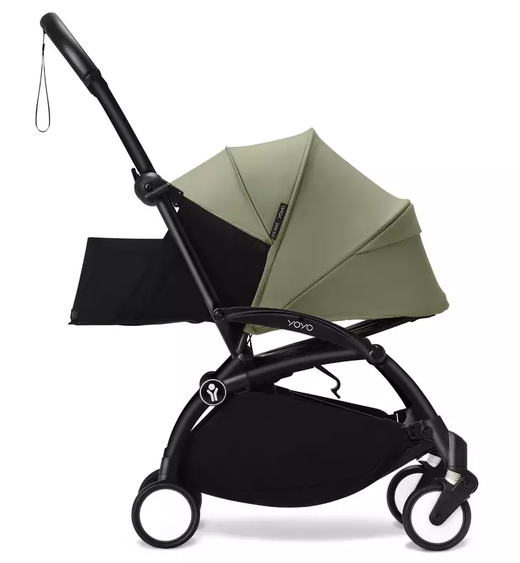 Stokke Yoyo3 Matkarattaat Makuuosalla olive wauva - Matkarattaat - 646002-PMOL - 1