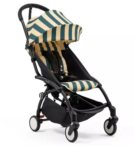 Stokke Yoyo3  Matkarattaat mustalla rungolla riviera monaco wauva - Matkarattaat - 646002-PRM - 2