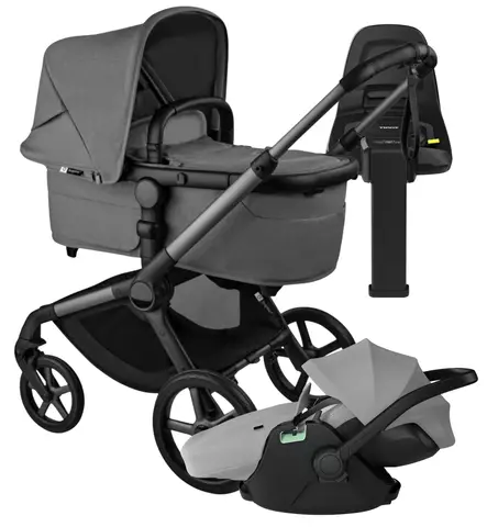Bugaboo Fox5 Renew Lastenvaunujen Starttipaketti Thule Maple turvakaukalolla ja Alfi jalustalla wauva - Yhdistelmävaunut - 100051133-PM - 1