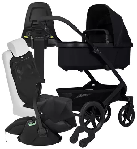 Joolz Geo3 Lastenvaunujen Starttipaketti Thule Maple turvakaukalolla ja Alfi jalustalla wauva - Yhdistelmävaunut - 071240-PM - 1