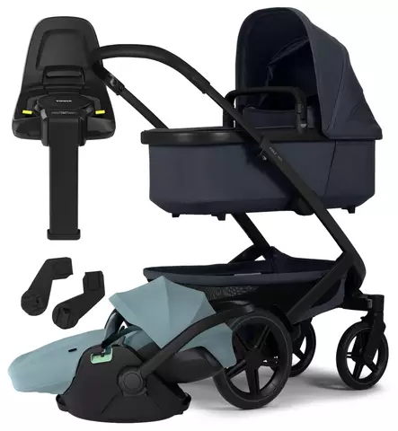 Joolz Geo3 Lastenvaunujen Starttipaketti Thule Maple turvakaukalolla ja Alfi jalustalla wauva - Yhdistelmävaunut - 071270-PM - 1