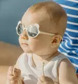 KiETLA Ours´on Lasten Aurinkolasit 0-1v cream wauva - Lasten ja vauvojen aurinkolasit - OU1SUNCREAM - 5
