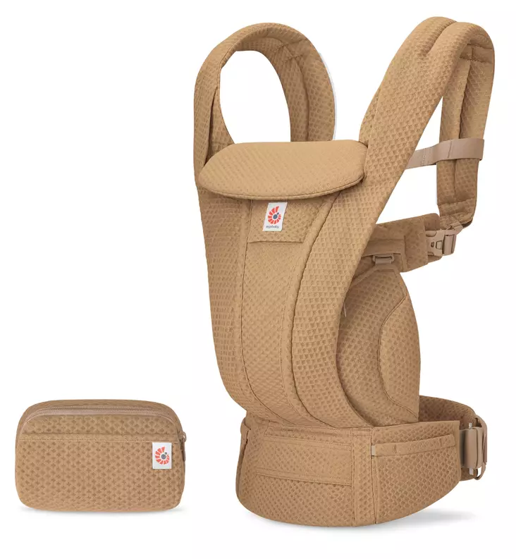 Ergobaby Omni Deluxe Kantoreppu mesh camel wauva - Kantoreput ja kantorinkat - BCODMCAM - 1