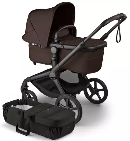 Bugaboo Fox5 Renew Lastenvaunujen Starttipaketti Baby Nest kantokopalla cocoa brown wauva - Yhdistelmävaunut - 100403011-PBN - 1