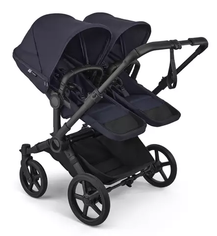 Bugaboo Donkey 6 Twin Kaksosten vaunut deep indigo wauva - Kaksos- ja sisarusrattaat - 100370003-PTWIN - 2