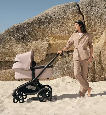 Bugaboo Fox5 Renew Lastenvaunujen Starttipaketti Baby Nest kantokopalla desert taupe wauva - Yhdistelmävaunut - 100051124-PBN - 2