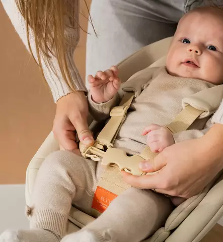 KAOS KLAPP Newborn Seat Vastasyntyneelle/vauvalle terracotta pink wauva - Syöttötuolien lisävarusteet - NEW-REC-TER-PIN - 1