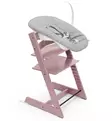 Stokke Tripp Trapp tuoli Newborn Set Starttipaketti heather mauve wauva - Syöttötuolit - 100141-PN - 1