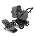 Bugaboo Donkey 6 Twin Kaksosten vaunut moon grey wauva - Kaksos- ja sisarusrattaat - 100370004-PTWIN - 20