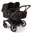 Bugaboo Donkey 6 Twin Kaksosten vaunut cocoa brown wauva - Kaksos- ja sisarusrattaat - 100370007-PTWIN - 1