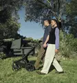 Bugaboo Fox5 Renew Lastenvaunujen Starttipaketti Baby Nest kantokopalla heritage black wauva - Yhdistelmävaunut - 100051131-PBN - 2