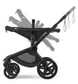 Bugaboo Fox5 Renew Lastenvaunujen Starttipaketti Baby Nest kantokopalla heritage black wauva - Yhdistelmävaunut - 100051131-PBN - 9