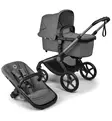Bugaboo Fox5 Renew Lastenvaunujen Starttipaketti Baby Nest kantokopalla moon grey wauva - Yhdistelmävaunut - 100051133-PBN - 7