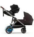 Cybex eGazelle S Twin Kaksosvaunut chocolate brown wauva - Kaksos- ja sisarusrattaat - 525000175-TWIN - 4