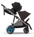Cybex eGazelle S Twin Kaksosvaunut chocolate brown wauva - Kaksos- ja sisarusrattaat - 525000175-TWIN - 6