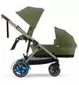Cybex eGazelle S Twin Sähköavusteiset Kaksosvaunut moss green wauva - Kaksos- ja sisarusrattaat - 525000169-TWIN - 4