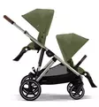 Cybex Gazelle S Twin Kaksosvaunut moss green wauva - Kaksos- ja sisarusrattaat - 525000121-TWIN - 21