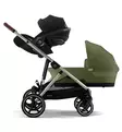Cybex Gazelle S Twin Kaksosvaunut moss green wauva - Kaksos- ja sisarusrattaat - 525000121-TWIN - 3